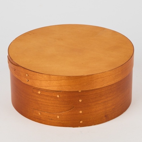 A Round Bentwood Shaker Box