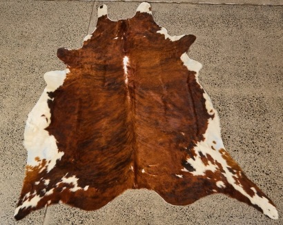 A Large Cowhide Rug