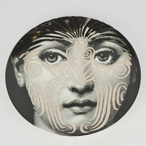 A Fornasetti Platinum Plate #9