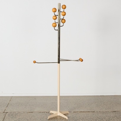 An Atomic Style Coat Rack