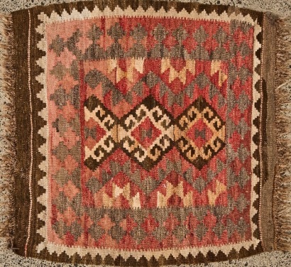 A Small Square Kilim
