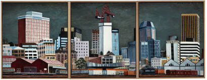 DICK FRIZZELL Auckland Triptych