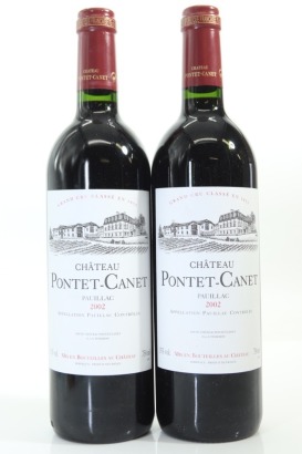 (2) 2002 Chateau Pontet-Canet, Pauillac