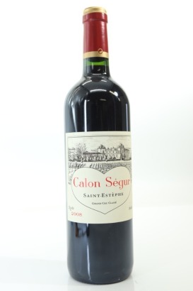 (1) 2008 Chateau Calon-Segur, Saint-Estephe [JR16.5]