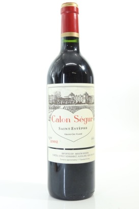 (1) 2002 Chateau Calon-Segur, Saint-Estephe [JR16.5]