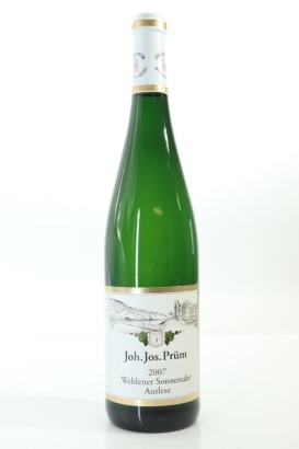 (1) 2007 Joh. Jos. Prum Wehlener Sonnenuhr Riesling Auslese, Mosel [JR17.5]