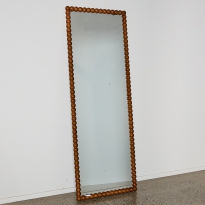 A Large Bobbin Mirror