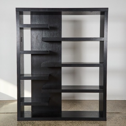 A Dark Oak Bookcase