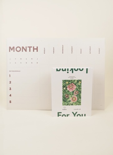 FATHER RABBIT A2 Monthly Planner and Gabrielle Gatt Puzzle Set