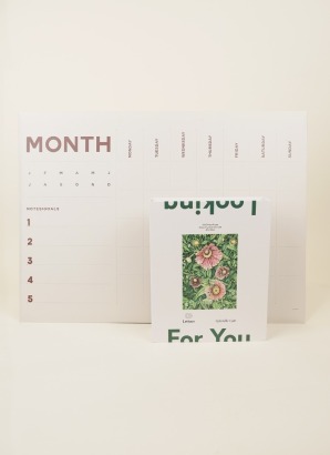 FATHER RABBIT A2 Monthly Planner and Gabrielle Gatt Puzzle Set