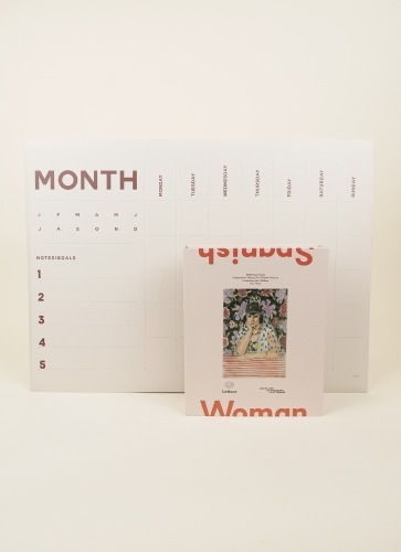 FATHER RABBIT A2 Monthly Planner and Matisse Puzzle Set