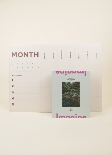 FATHER RABBIT A2 Monthly Planner and Rachel Mayne Puzzle Set