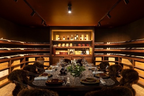 LA CAVE at NORMANBY An evening of wine for 8 guests in La Cave at Normanby