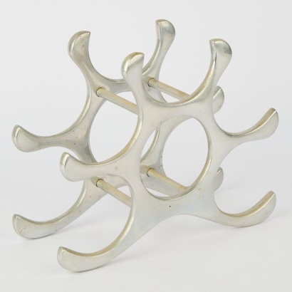 A Mid Century Style Wine Bottle Holder