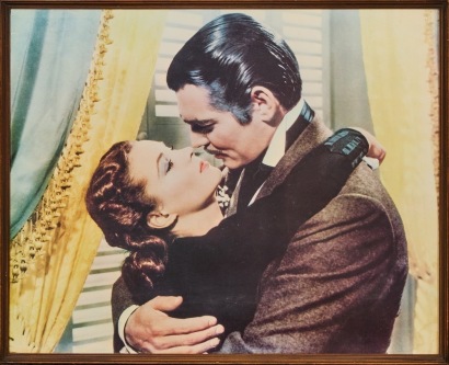 A Vintage Gone With The Wind Framed Print