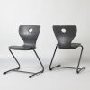 A Set of Four Verner Panton Sled Base Chairs - 3