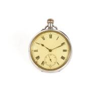 A Silver Cased Open Face, 'J W Benson', Ludgate Hill, London, Pocket Watch