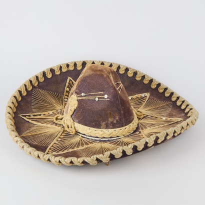 An Authentic Vintage Sombrero Mariachi Hat