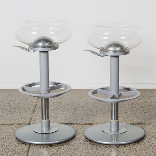 A Pair of Mambo Bubble Stools by Archirivolto Kruk for Delight