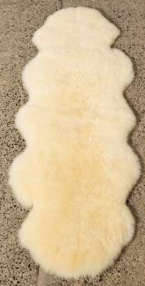 A New Zealand Sheep Hide Rug