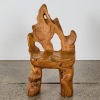 An Organic Freeform Wooden Chair