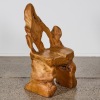 An Organic Freeform Wooden Chair - 2
