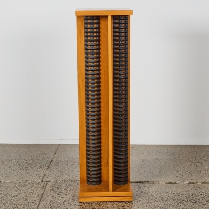 A Solid Rimu Danske Mobler CD and DVD Holder