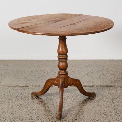A Vintage Tilt Top Table
