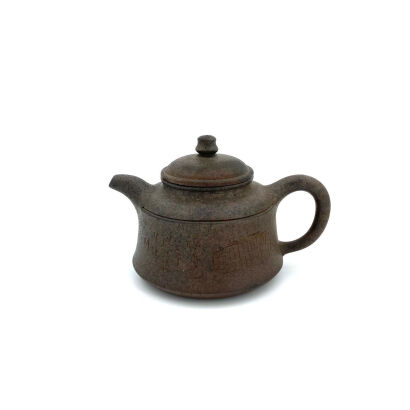 A Chinese Red Clay Teapot (Wu Yunjian Mark)