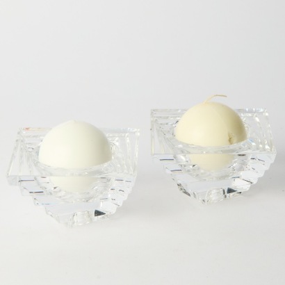 Two Boxed Mikasa Elite Reversible Candle Holders