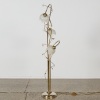 A Hollywood Regency Italian Lotus Flower Floor Lamp