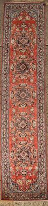A Persian Hamedan Silk and Wool Rug