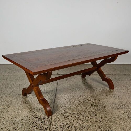 An Aged Wooden Long Table