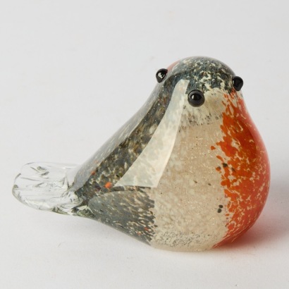A Hand-blown Glass Bird
