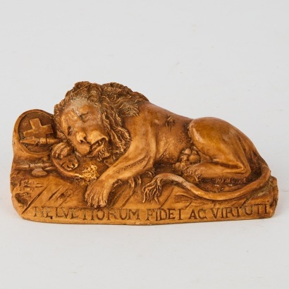 A Model of a Dying Lion, Switzerland Sculpture