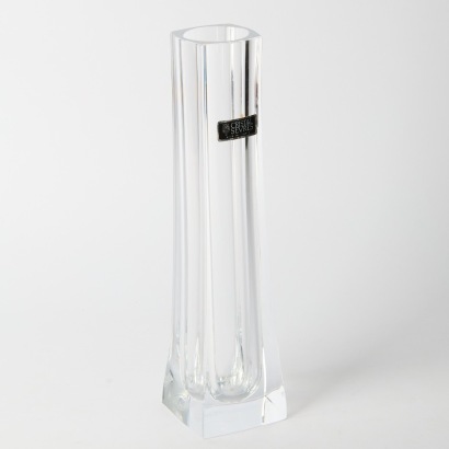 A Cristal de Sevres Sorreb Glass Vase, France
