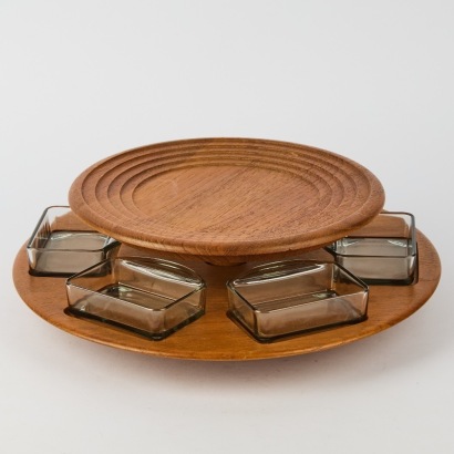 A Vintage Digsmed Denmark Lazy Susan, c.1964