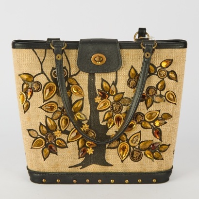A Vintage Collins of Texas "Money Tree" Bag