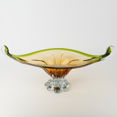 A Large Murano Style Glass Vase