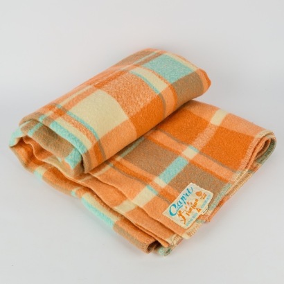 A Capri Fontana Vintage Blanket Made by Alliance Textiles