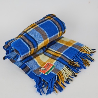 A Mosgiel Scottie Dog Picnic Blanket Made by Dunedins Mosgiel Woollen Mills