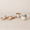 A Chinese Pottery Tea Set - 6 Pieces