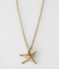 9ct Diamond Starfish Pendant