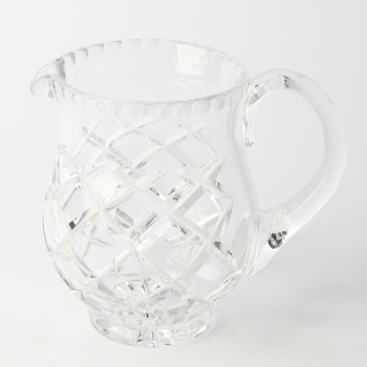 A Large Crystal Water Jug