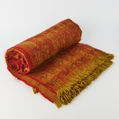 A Scottish Mohair and Wool Blanket