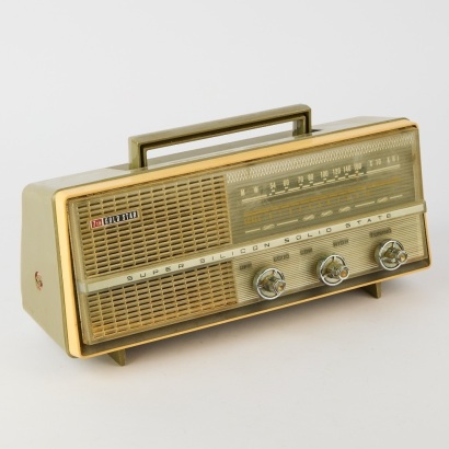 A Vintage Gold Star Transistor Radio