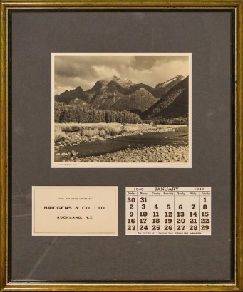 A Framed J. Lloyd Wilson Photograph of Eglington River, Hastings with Additional Ephemera