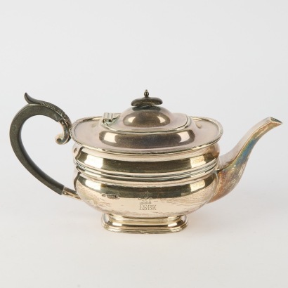 A Sterling Silver Teapot