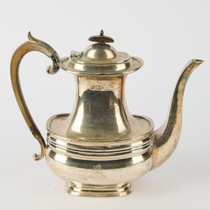 A Sterling Silver Teapot