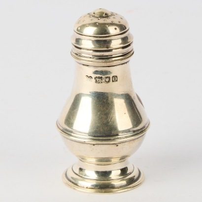 A Sterling Silver Salt Shaker